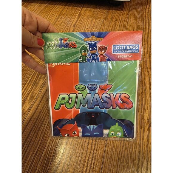 PJ Masks Birthday Party Decoration Personalize Banner Backdrop Candles Napkins - Picture 6 of 11